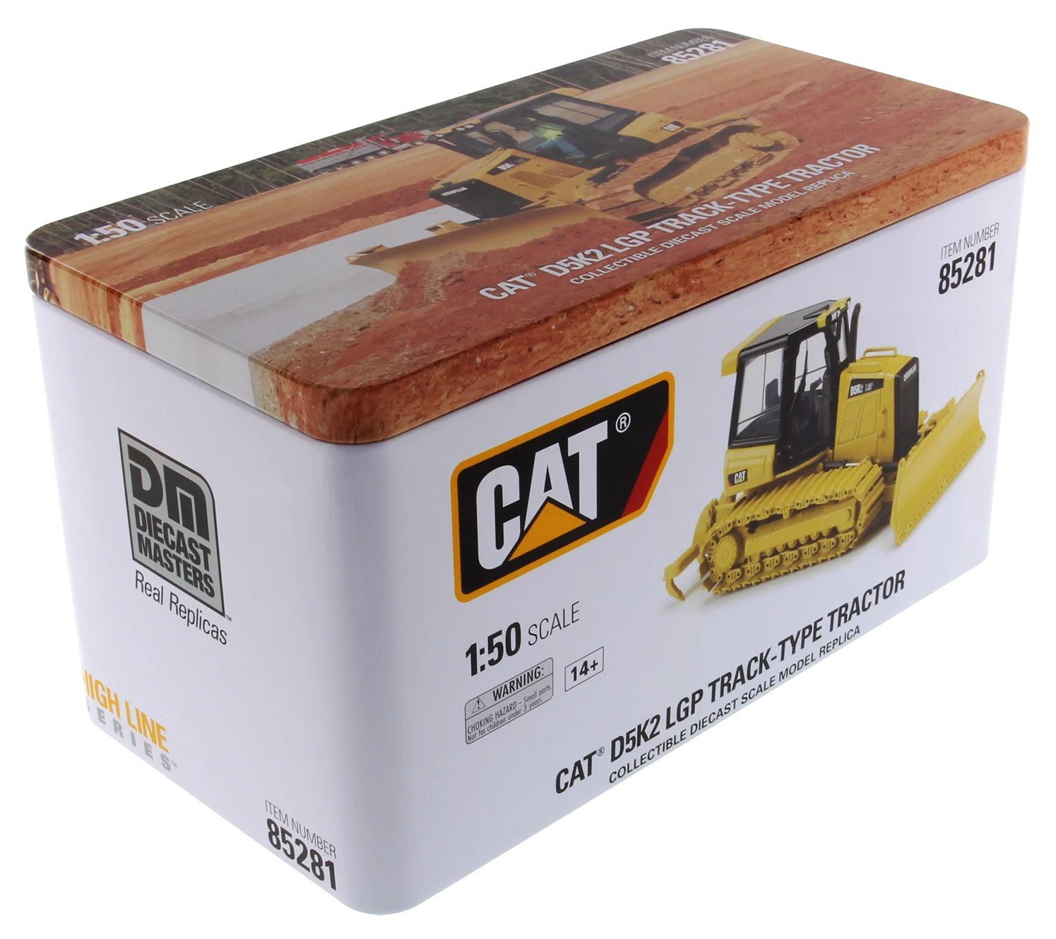 Caterpillar Truck 85281 Diecast Cat D5K2 LGP Track Dozer Material High Line 1:50 