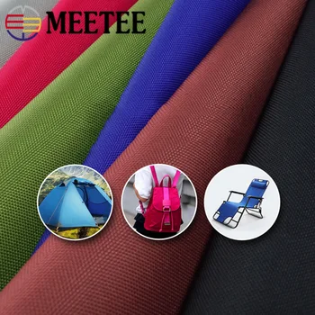 

Meetee 100X150cm 600D Oxford Fabric Stretch Silk Oxford Cloth DIY Encryption Low Elasticity PU Coating Fabric for Bag Tent FA028