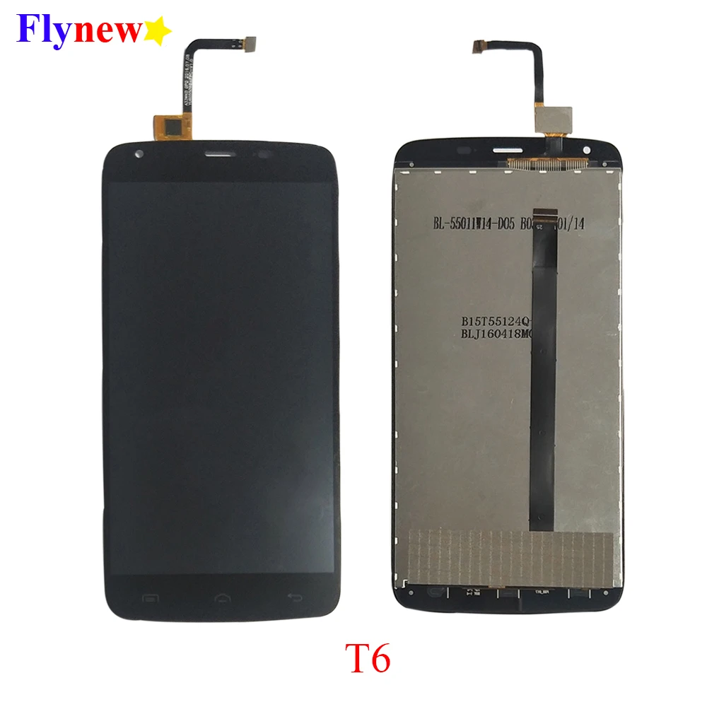 100% протестированный экран для Homtom HT6 ЖК дисплей сенсорный Ekran Замена LCD Tela