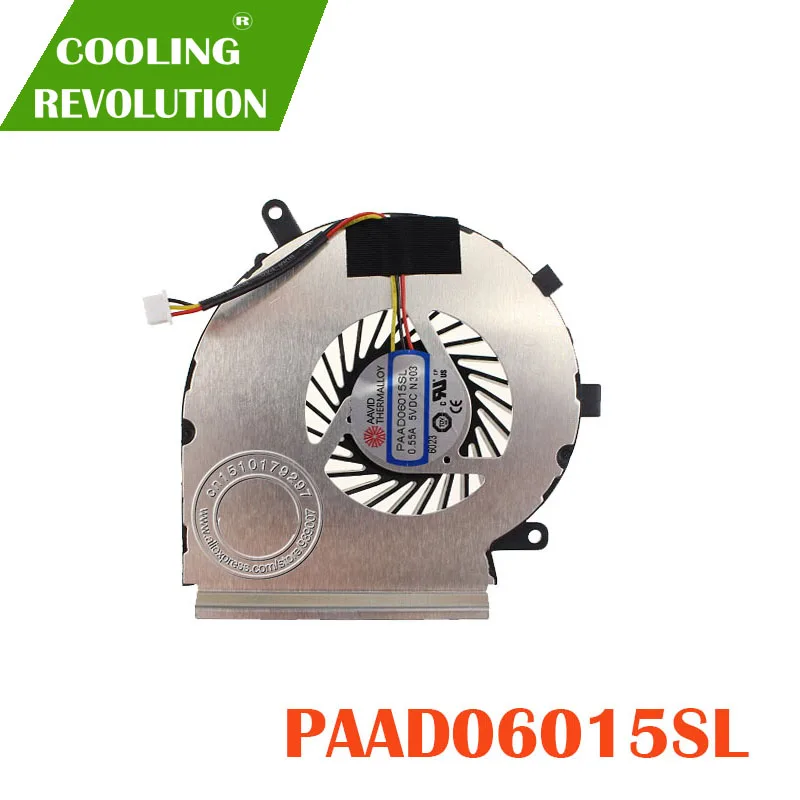 NEW CPU Cooling Fan for MSI GE62 GE72 GL62 GL72 PE60 PE70 PAAD06015SL