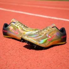 Унисекс беговые Шипы Мужские Новые крутые Молодежные беговые и полевые шипы кроссовки спортивные кроссовки профессиональные кроссовки для бега для мужчин и женщин