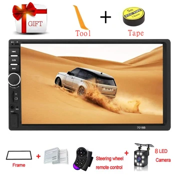 

2 DIN Car Radio with Bluetooth Support Mirror Link 7 inch HD Touch Screen Car Stereo Multimedia Player Autoradio for universal