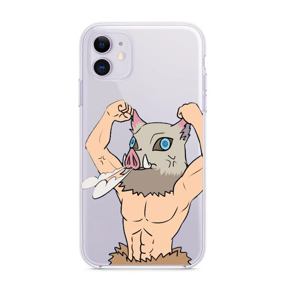Горячая Распродажа чехол Demon Slayer для iPhone 11 pro 6s 7 8 plus X XR XS Max чехол для телефона s новейший японский аниме Kimetsu no Yaiba задняя крышка Coque