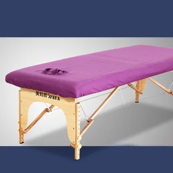 

Folding Beauty Bed 185cm length 60cm width Professional Portable Spa Massage Tables Foldable with Bag Salon Furniture Wooden