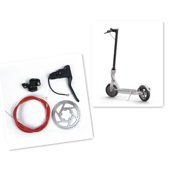 

For Xiaomi M365 Electric Scooter Disc Brake System Cable Line Lever Full Set Easy To Install And Remove