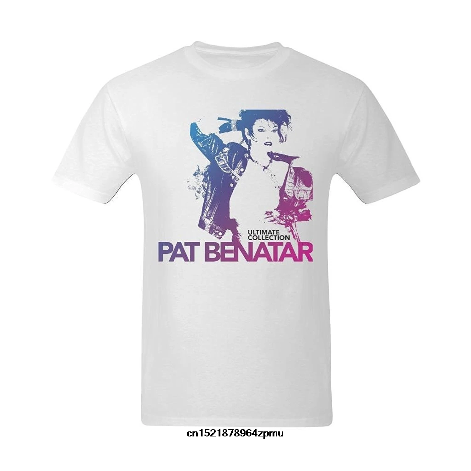 cheap Men T Shirt Flesiciate Pat Benatar Rock Singer Design Custom 100% Cotton Funny T Shirt Novelty Tshirt Women