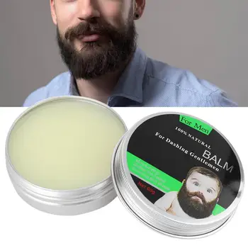 

For Beard Growth 60g Natural Beard Balm Beard Conditioner Moisturizing Smoothing Styling Beard Male Grooming