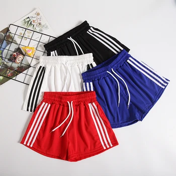 

S-5XL Large Size Sports Women Shorts Women High Waist Shorts Summer Loose Hot Leisure Wide Leg Beach