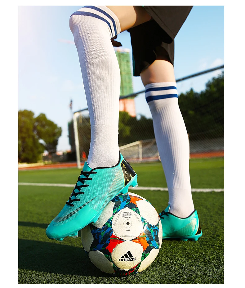Football Shoes Men Turf Spikes Football Boy Women Outdoor Athletic Trainers Sneakers Adults Brand Professional Soccer Futbol (4)