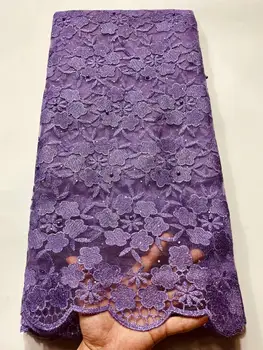 

Wholesale price French flower embroidery party African net lace fabric for making dress VNH37(5yards/lot)