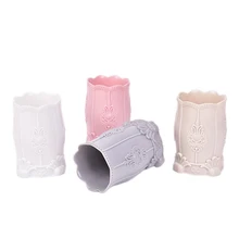 Make-Up Pennello Scatola Titolare di Stoccaggio Supporto da Tavolo Cosmetico Dell'organizzatore di Trucco Nail Polish Penna Cosmetica Cremagliera Make Up Strumenti(China)