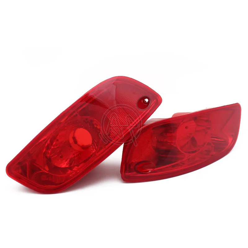 Автомобильный задний бампер отражатель светильник s для hyundai Santa Fe(см) 2007 2008 2009 Предварительно Подтяжка лица задний противотуманный светильник корпус Красные линзы