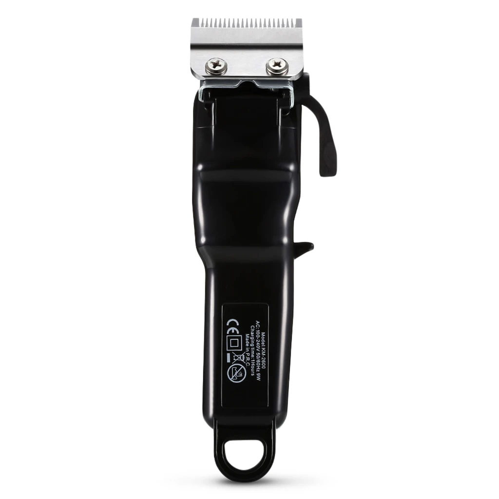 Kemei Rechargeable Men's Classic Electric Hair Clipper Professional Trimmer Shaver Hair Cutting Machine Salon Home Use KM-2600