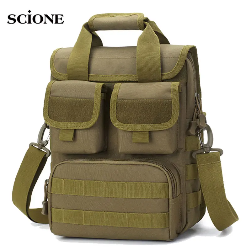  Men Military Tactical Bag Molle Messenger Shoulder Bags Waterproof Male Camouflage Single Belt Sack - 32973380029