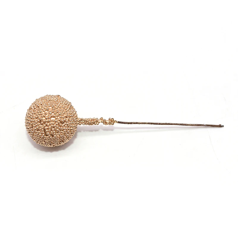 20mm gold 20 шт белые красные искусственные ягоды вишня Искусственные цветы тычинки для свадебного украшения дома DIY ВЕНОК Скрапбукинг цветы - Цвет: 20mm gold
