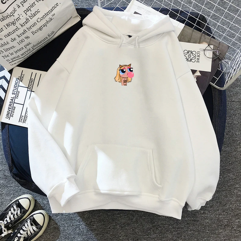 

Winter Autumn Plus Size Hoodies Tops Harajuku Letter Print Spring Casual Pullovers Retro Hoodies Ulzzang Women Loose Sweatshirts