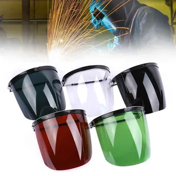 

Guard Full Face Safety Soldering Anti Splash Protective Mask Portabe Brush Cutter Welding Helmet Tool Electric Head-mounted Hat