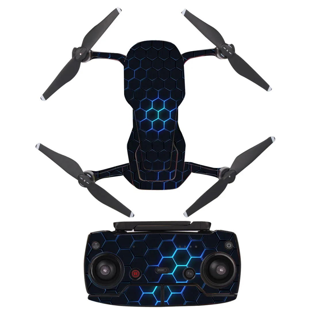 Водонепроницаемый стикер для DJI MAVIC AIR Drone корпус+ контроллер защита кожи Квадрокоптер камера Дрон аксессуары