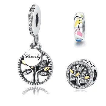 

CodeMonkey Life Tree Face Tooth Charms Beads Fit Original 3mm Bracelet For Women DIY Jewelry Making Party Gift CMS047