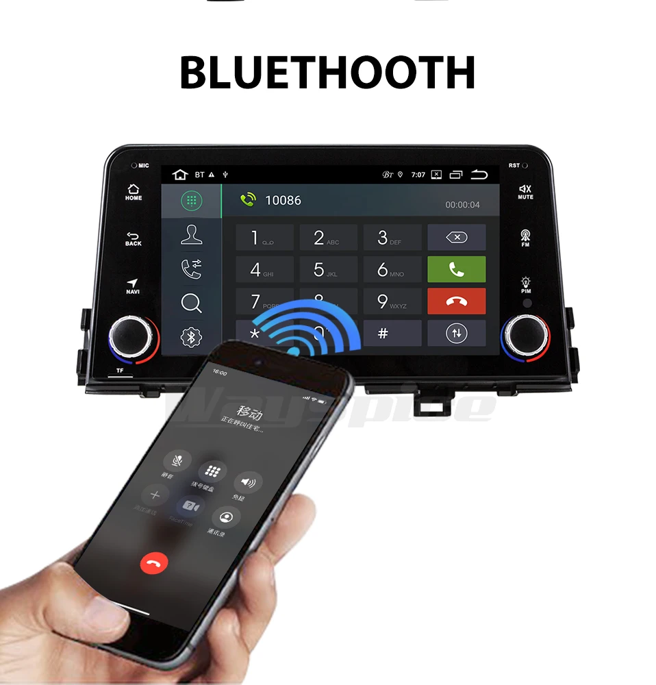 Автомобильный dvd для Kia Picanto gps навигация автомобильный мультимедийный плеер Видео Радио плеер Android 9,0 PX6