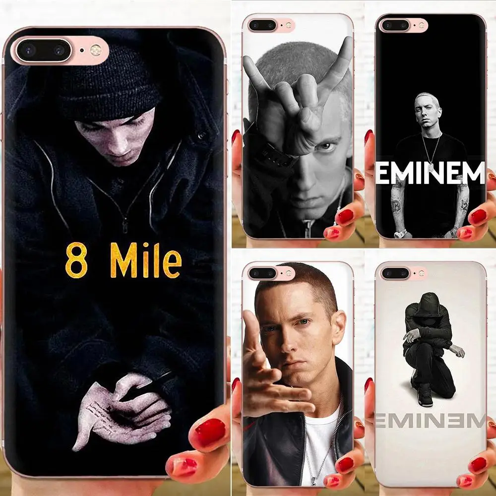 

For Xiaomi Redmi Note 2 3 3S 4 4A 4X 5 5A 6 6A Pro Plus Soft TPU Cases Capa Rapero Eminem