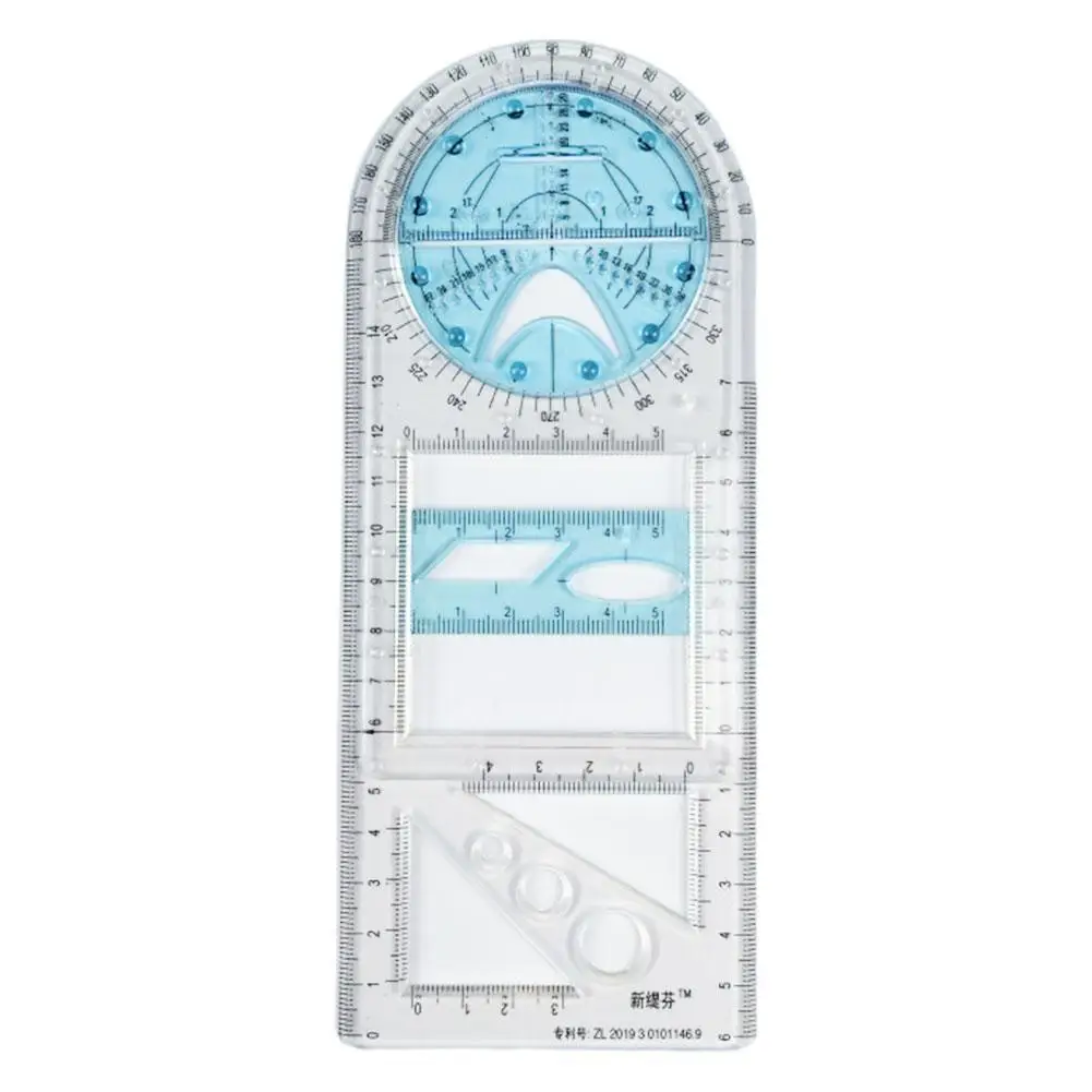6 PCS Pochoirs Paraboliques Mathématiques, Règle Parabole, Gabarit