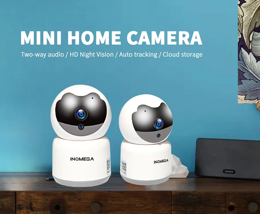 Беспроводная IP камера видеонаблюдения INQMEGA 1080P 2 МП Wi Fi|Камеры видеонаблюдения| |