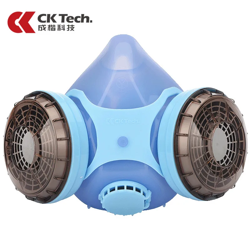 CK Tech. Защитные очки противоударный+ силиконовая защитная маска против пыли респиратор противогаз формальдегид пестицид краска маска набор