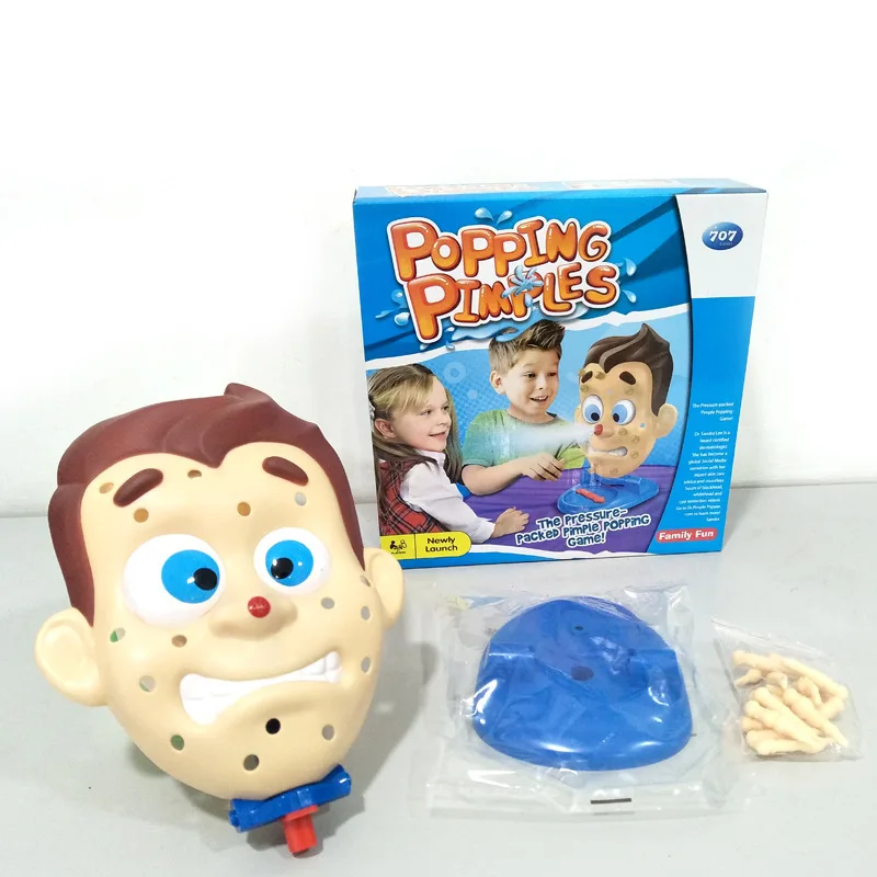 

Funny Squeeze Acne Toy Water Spray Novelty Gags Popping Pimple Pete Parent-Child Interactive Board Games Children Toys Gifts
