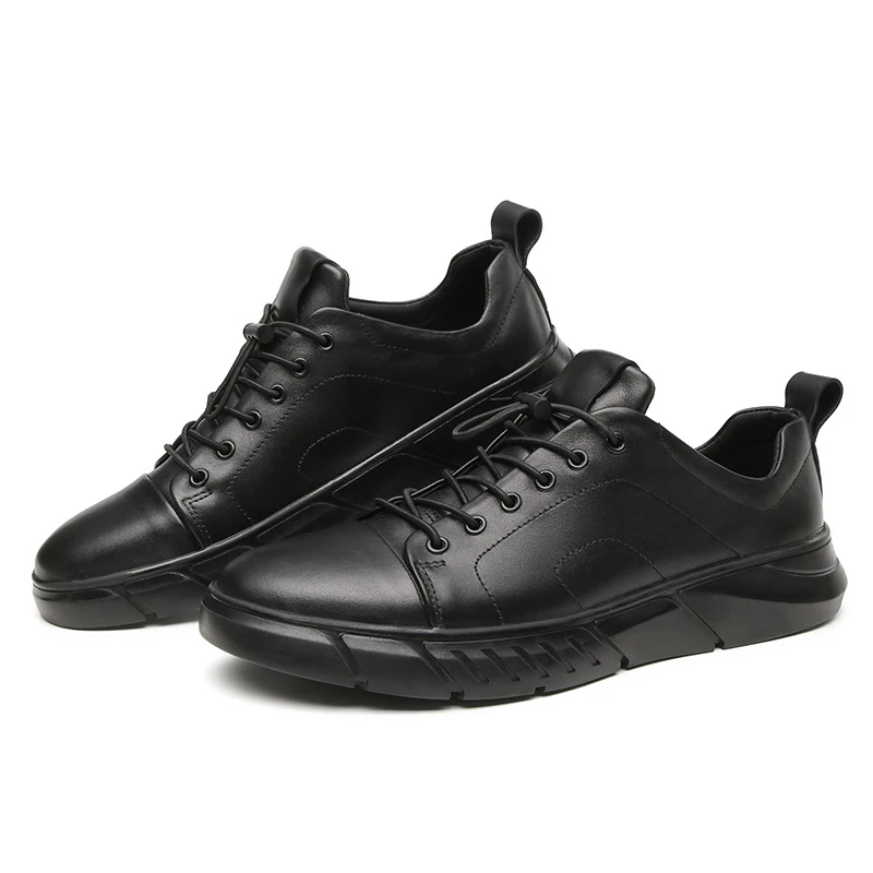 Spring Men Sneakers Misalwa/Большие размеры 38-48; мужские кроссовки из натуральной кожи; Классическая Повседневная мужская обувь для молодых мужчин; модные удобные лоферы для улицы - Цвет: Spring Men Sneakers
