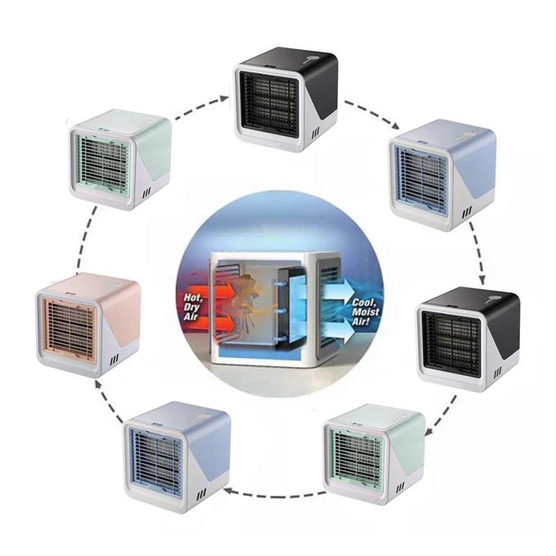 Горячий TOD- охладитель воздуха маленькая бытовая техника мини вентиляторы охлаждения воздуха летний портативный кондиционер для домашнего офиса