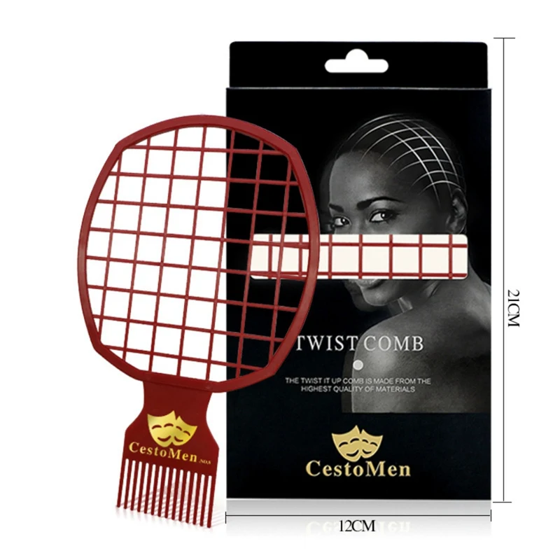 Unisex Twist it up Comb Professional Curly Hair Dirty Braid Comb Perm Style Comb Twisted Tool Styling Tools& Appliances Hot