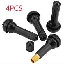 

4/5 Pcs Black Rubber TR414 Car Wheel Tyre Tubeless Tire Tyre Valve Stems Dust Cap Wheels Tires Parts Car Auto Accessorie