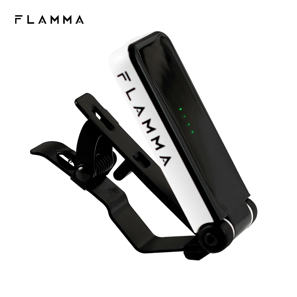 Flakma FT01 Tuner Gitar Clip On 360 Derajat Dapat Diputar untuk Gitar Akustik Listrik Bass