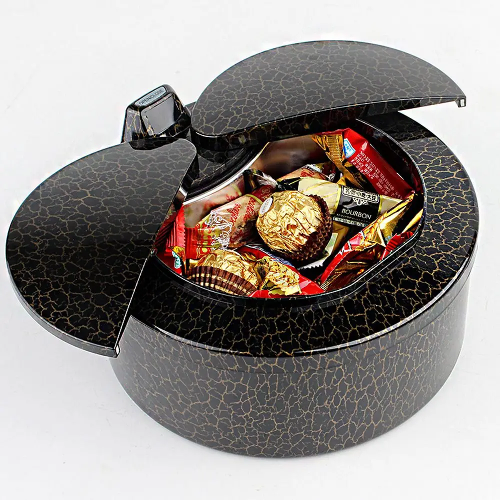 

Intelligent Induction Storage Box Ladybug Desktop Trash Home Mini Storage Bucket with Auto Opening Sensor for Wedding Christmas