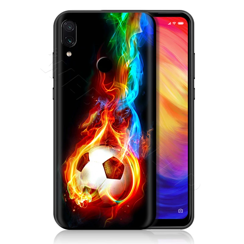 Футбол спортивный чехол для Xiaomi Redmi 4A 4X5 5A 6 6A 7 7A S2 Примечание Go K20 Pro Plus премьер-8 T