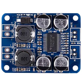 

10Pcs TPA3118 PBTL Mono Digital Amplifier Board 1X60W 12V 24V POWER AMP