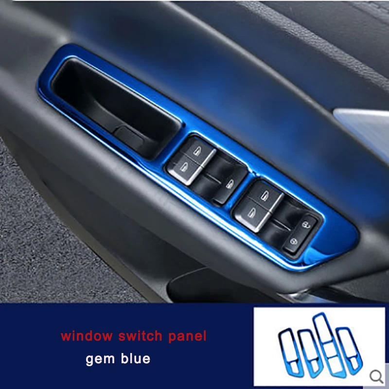 Lsrtw2017 для Geely Boyue Atlas Автомобильный Центральный контроль передач окна вентиляционные планки внутренние аксессуары - Название цвета: 4