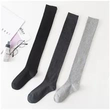 Женские длинные носки без пятки; сезон осень-зима; одноцветные плотные носки; короткие сапоги; удобные хлопковые носки для похудения