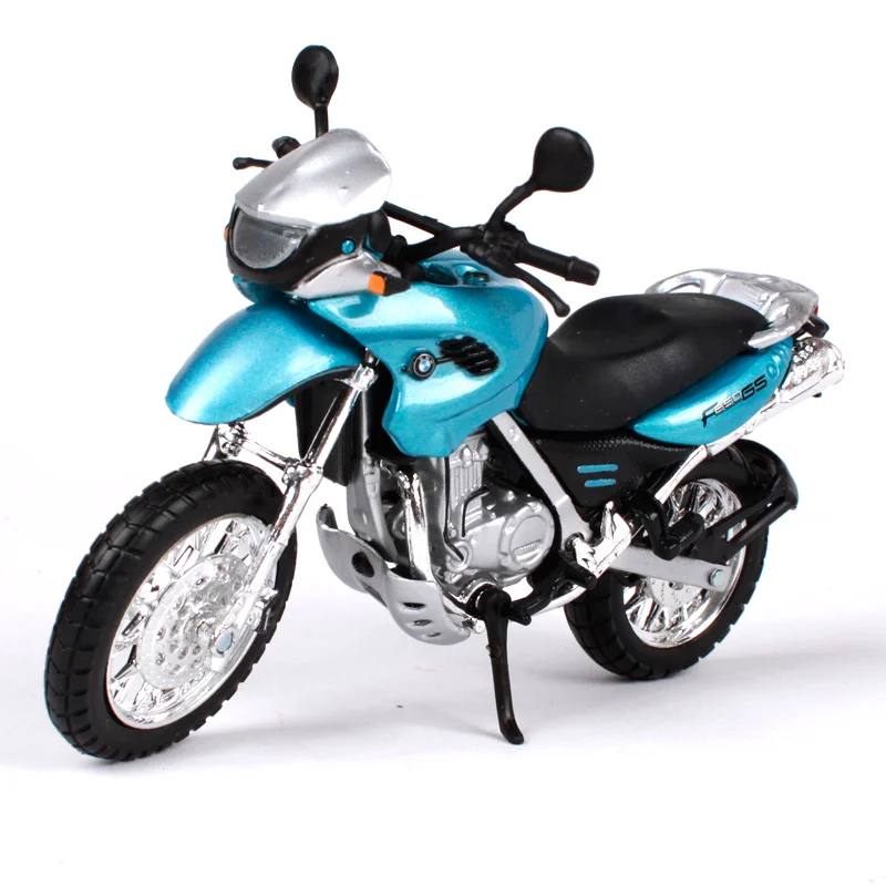 1:18 Welly BMW F650GS Motorcycle Bike Model New In Box 4 Colors 
