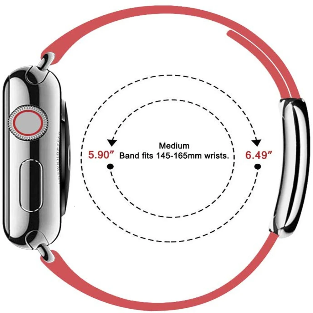 Кожаный браслет 40 44 мм для Apple watch Band 5 4 ремешок наручных часов в современном стиле