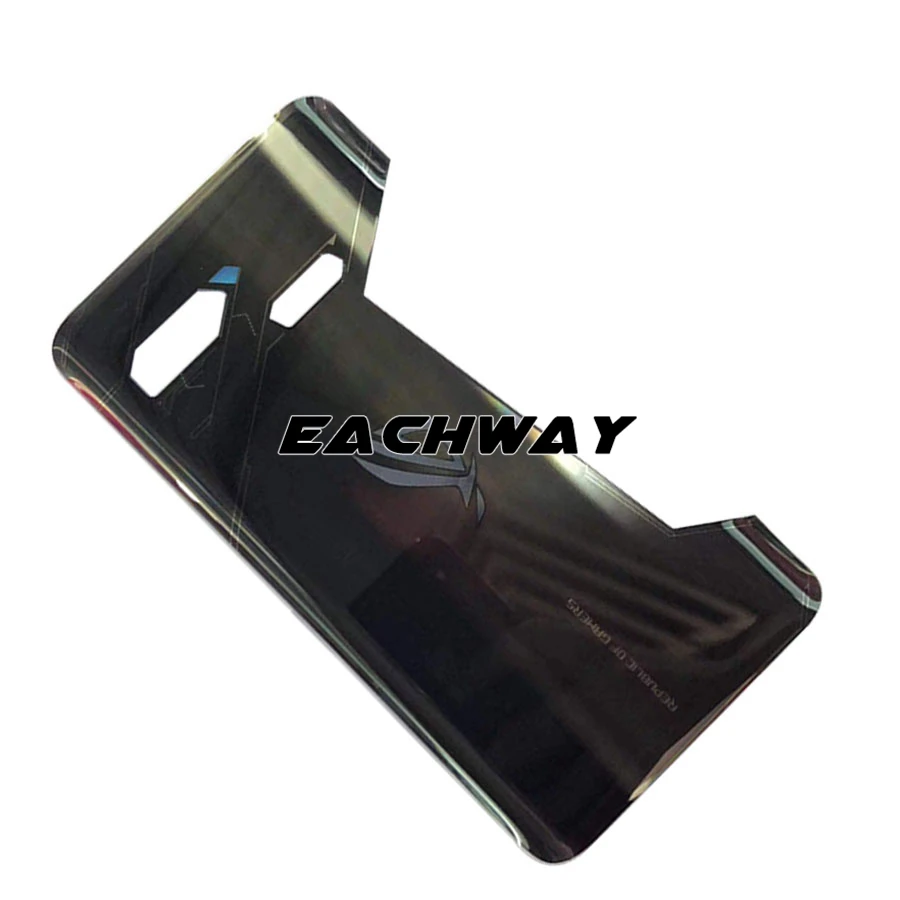 Задняя крышка корпуса для Asus ROG phone ZS600KL Стеклянная Крышка батарейного отсека задняя крышка Корпус Запасные части для ASUS Z01QD