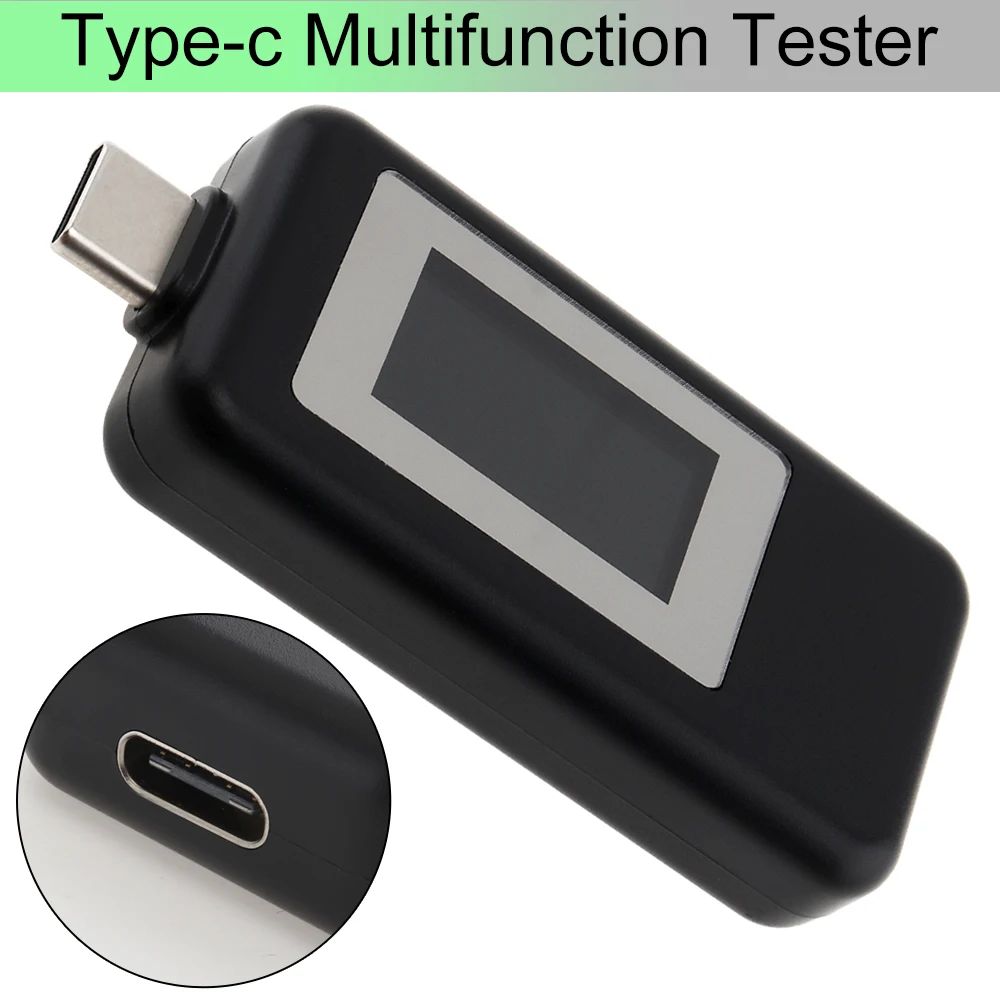 Тестер батареи 4 В до 20 В/0A до 3A USB зарядное устройство мощность Батарея ёмкость тестер напряжение измеритель тока