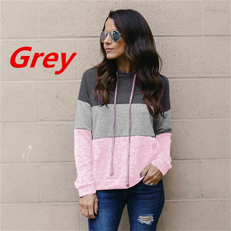 S-5XL Autumn Winter Hoodie Woman Hooded Hoodie Sweatshirts Korean Oversized Harajuku Hip Hop Plus Size Patchwork Sweatshirt