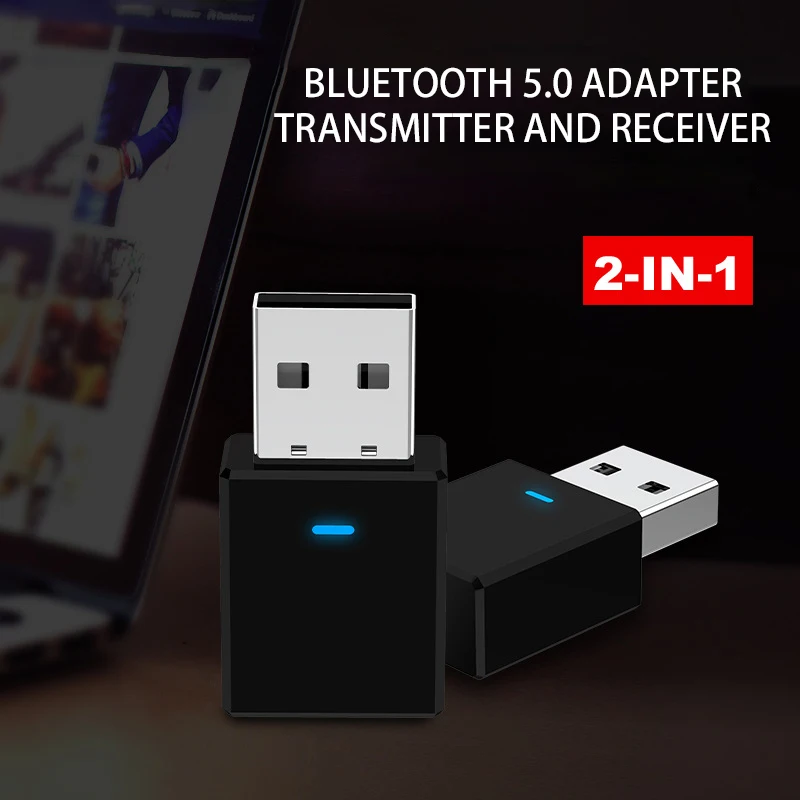 Домашний автомобильный Hi-Fi ключ приемник передатчик USB 3,5 мм AUX беспроводной Bluetooth 5,0 аудио музыка стерео адаптер для ТВ ПК наушники