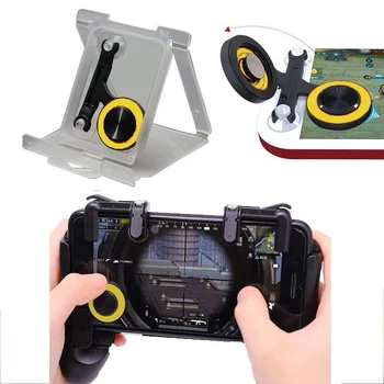 

Gamepad for Knives Out PUBG Mobile Phone Shoot Game Controller L1R1 Shooter Trigger Fire Button 3 in 1 for iOS Android