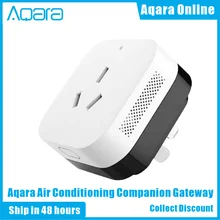 Aqara gateway 3 aqara ar condicionado companheiro gateway iluminação função de detecção trabalho para xiaomi mi casa atualizado versio