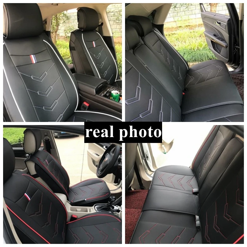 Soportes fundas para asiento Ciroing Fundas Asientos Coche Universales Renault Clio Duster Clio 4 Espace Seat Leon Ibiza Mitsubishi Lancer X Pajero Outlander Cuero Funda Asiento raghuinstech.com