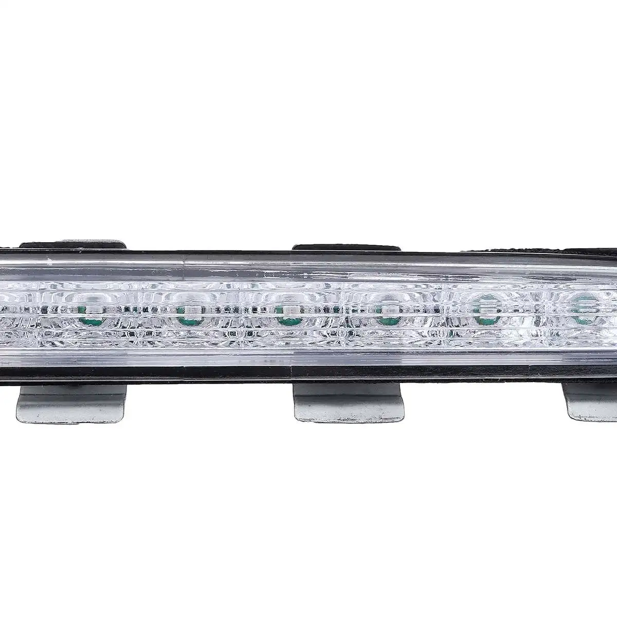 Vermelha para Carro Lâmpada para Mercedes Led de Traseira Luz de Freio Transparente Terceira Parada Led Benz Clk W209 2002-2009 2098201056 - Luz 7 Luzes p carro