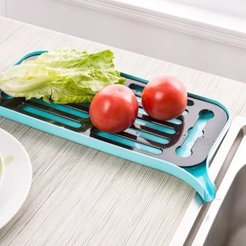 

New kitchen Drain Rack tool Drainer Dryer Tray Large Sink Drying Rack Worktop Kitchen Organizer drying Rack For Dishes Fruit